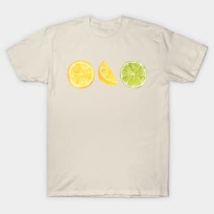Lemon and Lime Summer Vibes T-Shirt